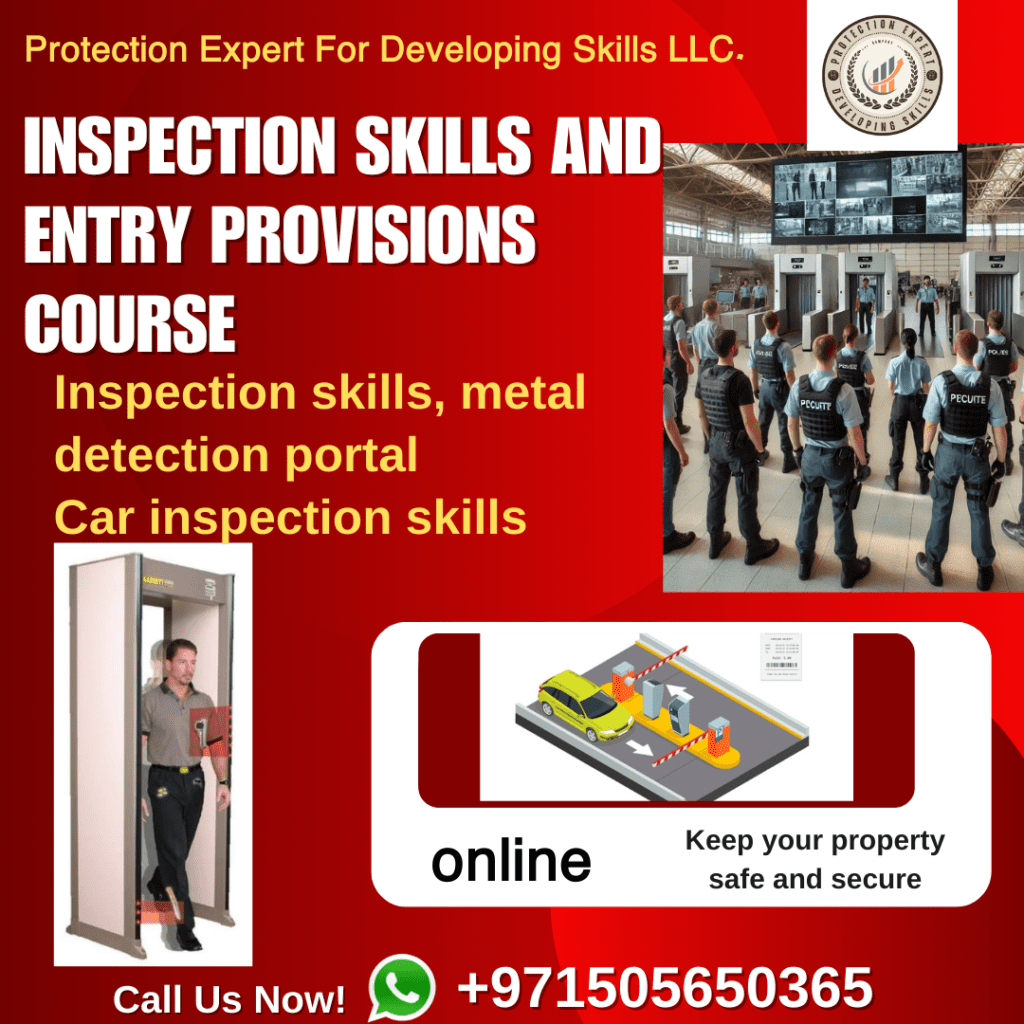 Inspection Skills and Entry Provisions